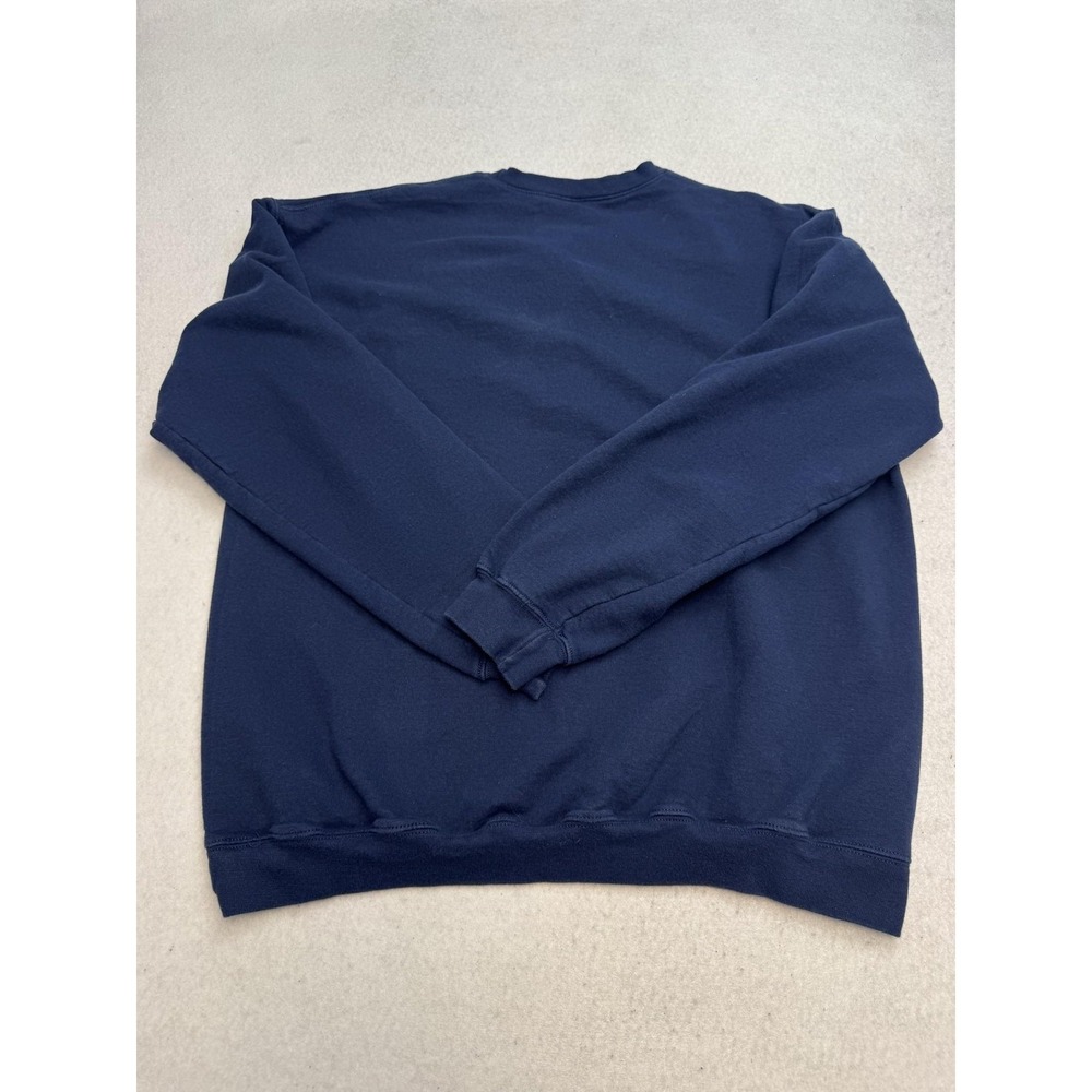 Savannah Bananas Sweatshirt Mens Large Blue Baseball Pullover Crewneck Fleece - Picture 5 of 6